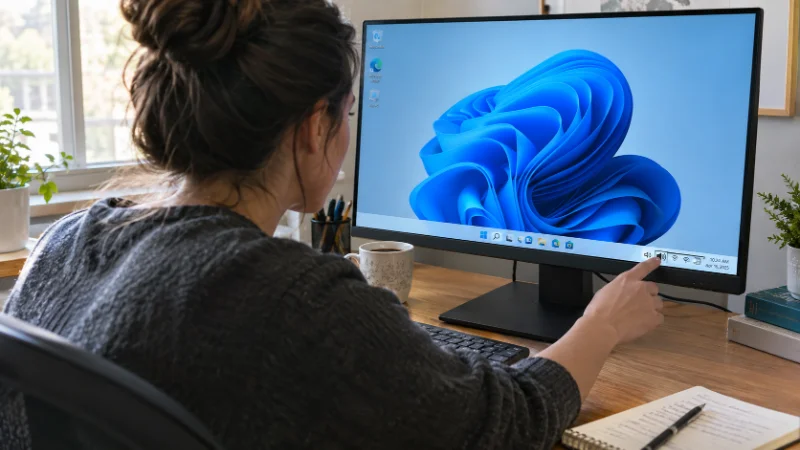fixing sound not working on Windows from the taskbar